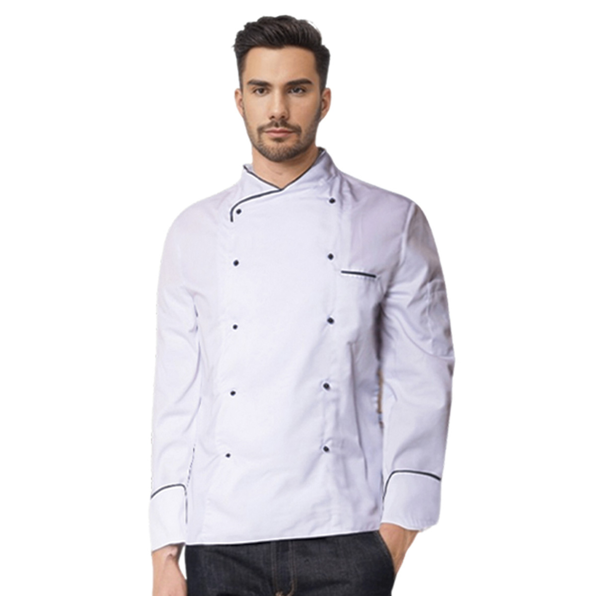 U01 BIANCO PROFILO NERO