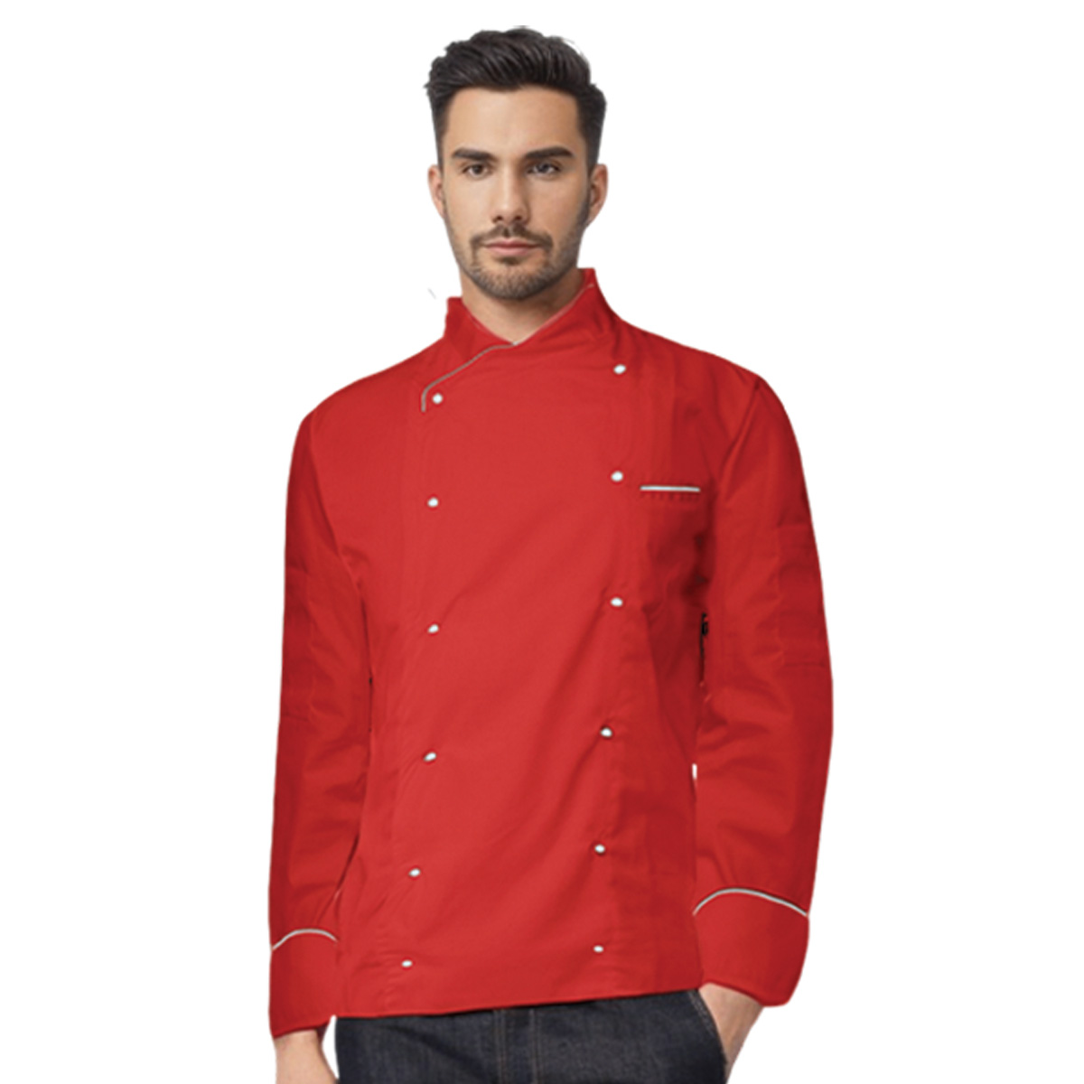 U06 ROSSO PROFILO BIANCO