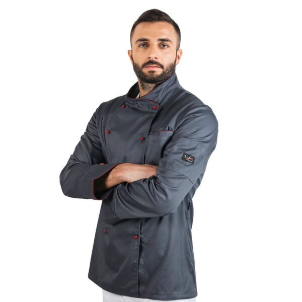 Giacca chef uomo profilo